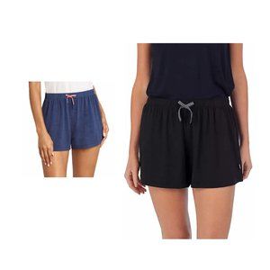 NWoT Jane and Bleecker Women's Sleep Short 2-Pack Blue/Black Size S $32 9A208